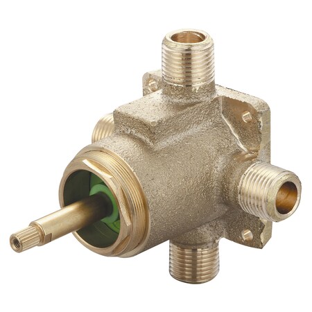 Pioneer Industries Single Handle Diverter Valve Set, Brass 4100B